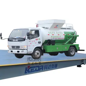 Keda秤碾米厂称重秤3m * 10m 80吨卡车称重秤孟加拉国地磅