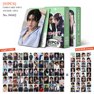 92 piezas de tarjetas fotográficas y pegatinas de la banda KPOP Enhypen/Movies, regalo para fans, manualidades de papel, impresión digital, colección de decoración de Guangdong - Product Image 2