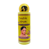Double sérum anti-âge anti-rides enrichi aux extraits de fruits essentiels pour une peau plus blanche et plus lisse, produit de beauté pour un visage éclatant.