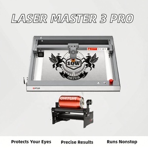 Para <span class=keywords><strong>Laser</strong></span> <span class=keywords><strong>Master</strong></span> <span class=keywords><strong>3</strong></span>, Nuevo Grabador Láser YRR2.0, Rodillo Rotatorio para Grabado de Cilindros, 10000mW, Madera, Metal, Vidrio, DXF, Clase 4 - Product Image 2