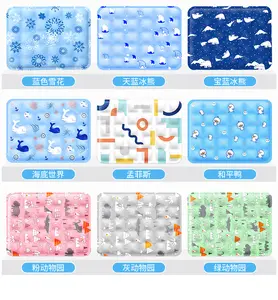 Pet Ice Mat Summer Dog Bed Summer Pet Cooling Pad Summer Pet Bed Dog Cooling Blanket Cat Ice Cool Pads Small Cat Dog Bed