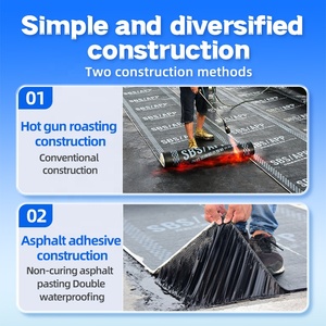 Sous-couche de toiture <span class=keywords><strong>synthétique</strong></span> Enveloppe de maison Polyuréthane Étanche PA <span class=keywords><strong>Membrane</strong></span> d'<span class=keywords><strong>étanchéité</strong></span> haute résistance pour béton - Product Image 4
