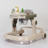 Andaderas para Bebés con Ruedas y Asiento 4 en 1, Andadera de Aprendizaje de Alta Calidad, Andadera para Sentarse y Ponerse de Pie, Andadera para Niños
