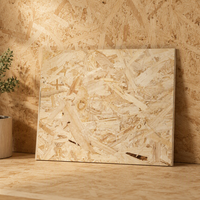 Panneau OSB de 12 mm, panneau de particules orientées, panneau de particules haute résistance pour la construction, mur, toit, sous-plancher