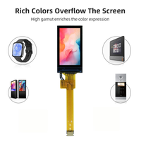 Schermo LCD TFT da 1,06 Pollici 96RGBx160 4 Fili SPI ST7735 Modulo Display Industriale Normalmente Nero 262K Colori