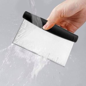 Multi-Purpose Stainless Steel Bench Dough Scraper for Baking - Product Image 5