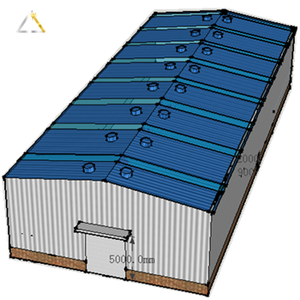 Bâtiment en fer <span class=keywords><strong>modulaire</strong></span> pré-assemblée, structure en acier, entrepôts locaux - Product Image 6