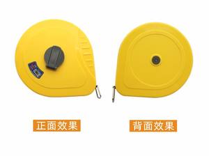 Metro a nastro Deding Brand Modello LT400-HH 20m 30m 50m in fibra di vetro a doppia faccia con blocco manuale per ingegneria civile (metrico) - Product Image 6