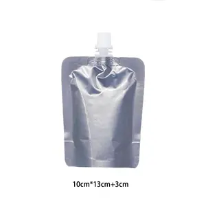 Milk Juice Shampoo Beverage Sealing Spout Pouch Custom Plastic Minfly Digital Printing Stand Up Filling Liquid 30ml 200ml 250ml