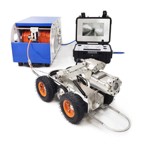 Système de caméra robotique d'inspection de canalisations HD CCTV à rotation à 360 degrés pour l'inspection de canalisations de 200 à 3500 mm