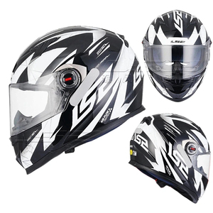 LS2FF358 Certifié ECE/DOT authentique Casque de moto intégral pour homme et femme, anti-buée, quatre saisons, pour karting et moto électrique - Product Image 2