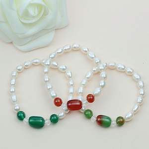Vente en gros de petits stands de bijoux, perles transfrontalières, bijoux en agate, bracelets en perles - Product Image 2
