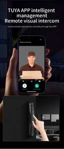 جديد Qleung S931Max تحكم في الفيديو الداخلي تطبيق Tuya عن بعد وراحة اليد والوجه رمز بطاقة التعرف على بصمة الأصبع - Product Image 4