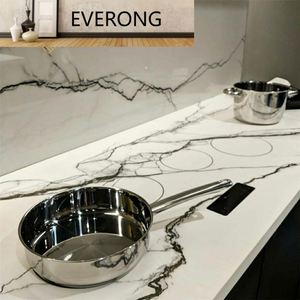 <span class=keywords><strong>Encimera</strong></span> de Cocina de Piedra Sinterizada Personalizada para Estufa <span class=keywords><strong>Invisible</strong></span>, para Casas y Villas de Lujo - Product Image 6
