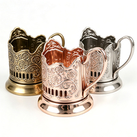 Porte-gobelets en métal gravé avec logo personnalisé, souvenir, objet de collection, porte-verres décoratif, cadeaux, décoration vintage, design unique