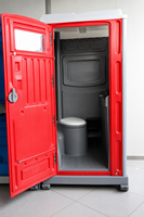 Toilettes portables en HDPE pour l'extérieur - Durables, écologiques, installation facile, design moderne pour usage public