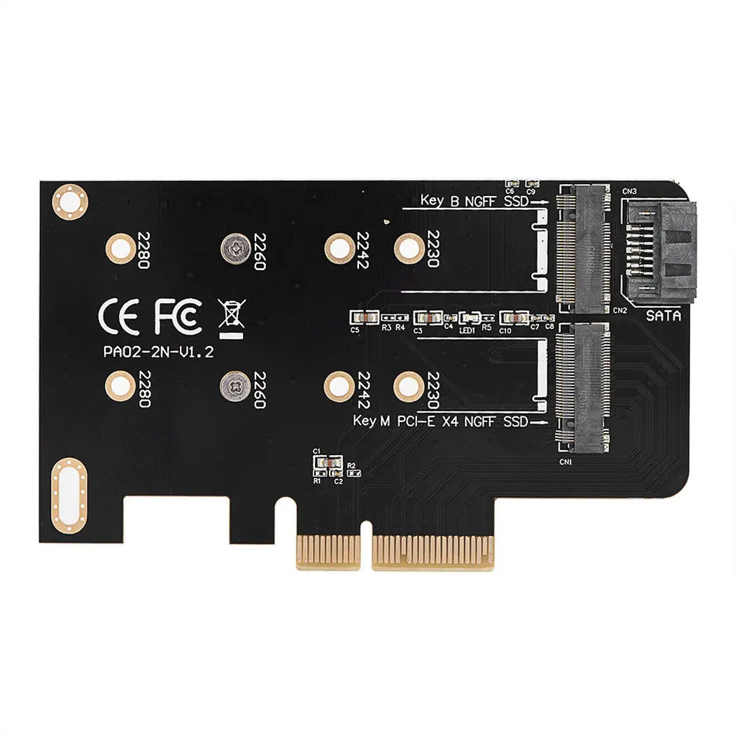 PCIE PCI-E adaptörü 1 4 pci-express yuvası 1x ila 16x USB 3.0 yükseltici kartı PCI e dönüştürücü 1 ila 4