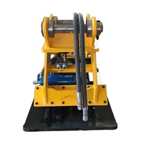 Compacteur de plaques hydraulique pour grandes excavatrices, moteur haute efficacité, compacteur routier vibrant