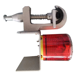 Feu de signalisation solaire CHDL DL-S6213 Rouge 3.7V Dispositif anti-collision pour ligne haute tension - Product Image 1