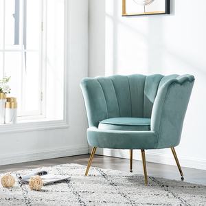 गर्म बिक्री रॉयल लक्जरी डिजाइन असबाबवाला गुलाबी मखमल <span class=keywords><strong>loveseat</strong></span> के लिए कमरे में रहने वाले - Product Image 5