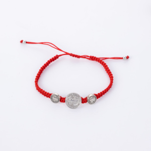 Bracelets tissés simples pour hommes et femmes, chrétiens catholiques, Saint Benoît - Product Image 6