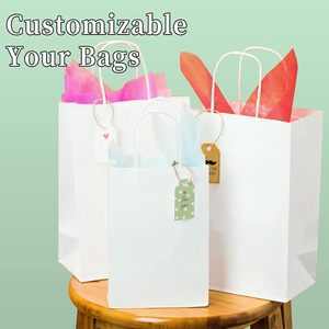 Bolsas de Papel Kraft Marrón Desechables, Biodegradables, Reciclables y Ecológicas con Logotipo Personalizado para Comida para Llevar, Restaurantes y Cafeterías - Product Image 5