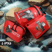Trousse de premiers soins imperméable pour l'extérieur, trousse de rangement pour fournitures de premiers soins, trousse imperméable
