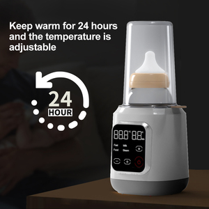 Calentador de Biberones Rápido, para Leche Materna y Fórmula, Mantiene la Temperatura por 24 Horas, Recalentamiento Eléctrico, Descongelación, Vapor, Libre de BPA, Silicona, Calentamiento Rápido - Product Image 6