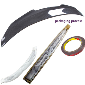 สปอยเลอร์หลังคาร์บอนไฟเบอร์ทรงรังผึ้งสไตล์ PSM สำหรับ M4 F82 ปี 2014-2020 - Product Image 6