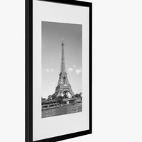 Disesuaikan 4x6 5x7 8x10 9x12 A4 A3 hitam meja dinding gantung Pvc plastik Mdf Gambar kayu bingkai foto untuk dekorasi rumah