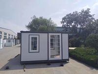 Contenedor expandible de nuevo estilo de lujo, casa de estar, Villa, casa pequeña prefabricada para uso en apartamentos de Hotel al aire libre