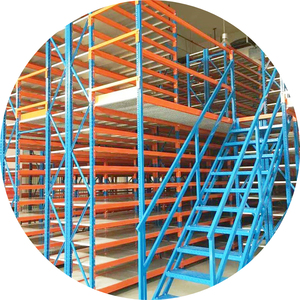 Certificate Material Warehouse Supply Steel Platform Mezzanine Steel Structure Warehouse Mezzanine Floor Platform <b>Racking</b> <b>System</b> - Product Image 3