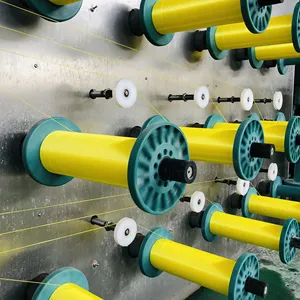 CNRM Haidai suministra columna cilíndrica Olivary piña tipo H hilo de filamento máquina de bobinado para inversor de rafia de monofilamento