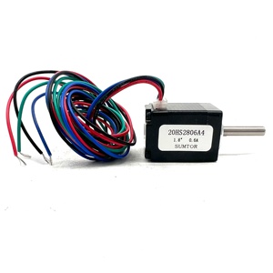 Mô-tơ bước SUMTOR <span class=keywords><strong>Mini</strong></span> NEMA 8 20HS2806A4 140g.cm 12V 24V NEMA8 Micro 20*20mm kèm <span class=keywords><strong>driver</strong></span> - Product Image 1