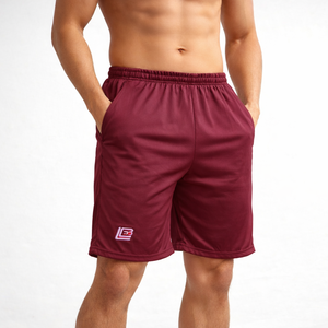 Shorts de sport tendance pour hommes, légers, respirants, avec poches élastiques à la taille, pour la course à pied, l'entraînement en salle de sport, les activités de plein air - Product Image 5