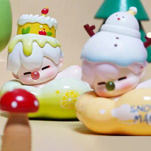 Yu Mo Pidudu 4ème Génération Figurine Miniature Colorée en PVC et Résine, Jouet de Dessin Animé, Cadeau Unisexe - Product Image 2