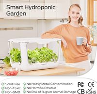 Kit de jardinage d'intérieur automatique Greenjoy pour fraises, système de culture hydroponique avec réservoirs, tour de jardinage
