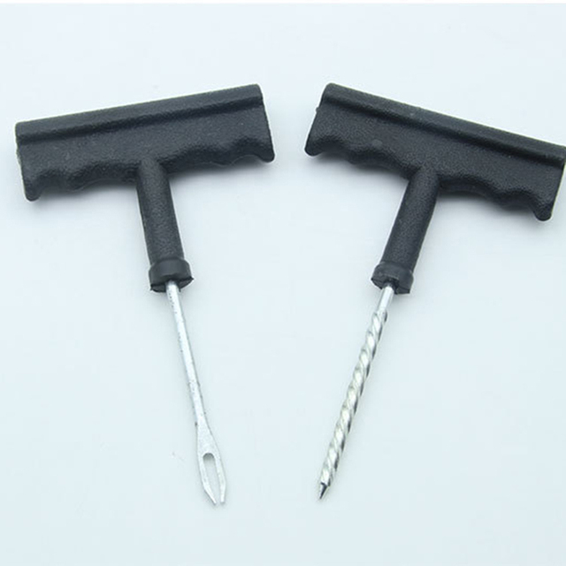 High Quality Emergency Manual Tubeless Car Tire Puncture Repair Kit Pp Metal General Purpose Bicycle Motorcycle Tire Repair Kit