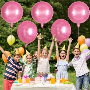 Globos de Aluminio de 18 Pulgadas, Color Sólido, Versión Brillante, Venta al por Mayor en Guangdong para el Día de la Madre, Graduación, Bodas, Fiestas - Product Image 5