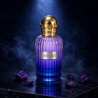 Flacons de parfum en verre exquis avec impression sérigraphique et bouchon pulvérisateur personnalisable pour 30 ml, 50 ml, 100 ml