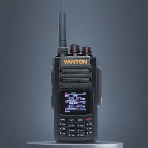 เครื่องส่งรับวิทยุมือถือแบบคลื่นความถี่คู่10วัตต์วิทยุมือถือ VHF UHF 128 CH