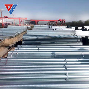 Tubo de aço galvanizado Tubo do andaime Tubo forte revestido do zinco para a estrutura da construção Equipamento industrial e uso do edifício - Product Image 1