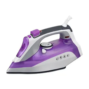 Full Function 3000W Professional Plancha De Vapor Self-cleaning Ceramic Soleplate Spray Clothes Steam Iron