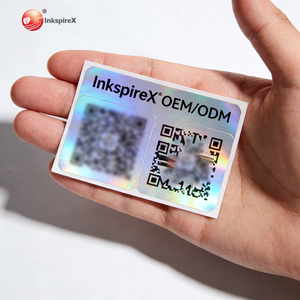 Código QR Personalizado Autoadhesivo, Código QR <span class=keywords><strong>de</strong></span> Seguridad <span class=keywords><strong>de</strong></span> Verificación Original, Etiqueta Holográfica 3D con Número <span class=keywords><strong>de</strong></span> Serie Único - Product Image 2