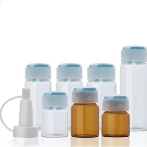 Pharmaceutical 2ml 5ml 10ml vials bottle full set packaging medical glass vials with cap