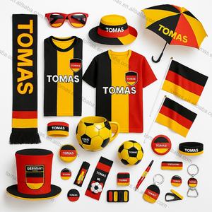 Kit promotionnel d'encouragement avec clapets de marque Mains en mousse Bracelets LED et bannières de drapeau Événements sportifs et campagnes de visibilité de la marque - Product Image 6