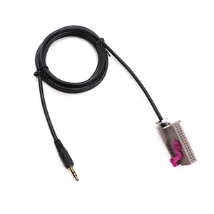 Adaptateur de câble AUX D3298, prise jack 3,5 mm pour RNS-E Navigation Plus A2 A3 A4 A6 <span class=keywords><strong>A8</strong></span> TT R8 - Product Image 1