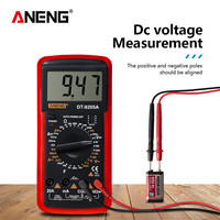 Untuk DT9205A Multimeter Digital AC/DC Penguji Transistor Tampilan 4 Digit AC 0-700V DC 0-1000V 20A Rentang Otomatis Profesional