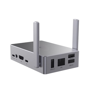 Orange Pi 5 / 5B Carcasa de aleación de aluminio Caja de metal <span class=keywords><strong>gris</strong></span> Antena opcional para placas de desarrollo <span class=keywords><strong>OPI</strong></span> 5 5B - Product Image 1