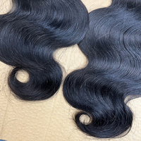 Extensions de cheveux humains vietnamiens Remy Body Wave 8-40 pouces, double trame, cuticules alignées, mèches à tisser, marque NUOCHENG, couleur 1B